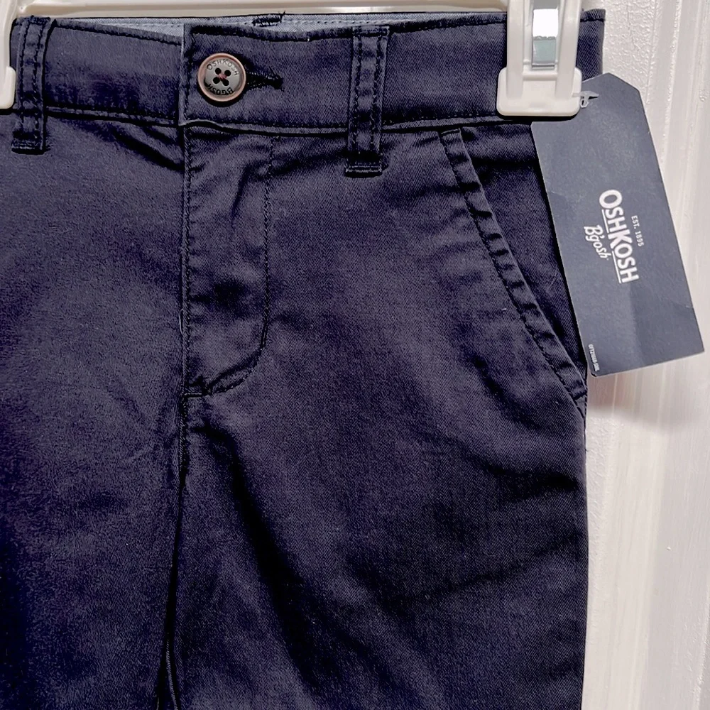 Oshkosh B’gosh Navy Blue 3 Pocket Boys Shorts Size 3T NWT